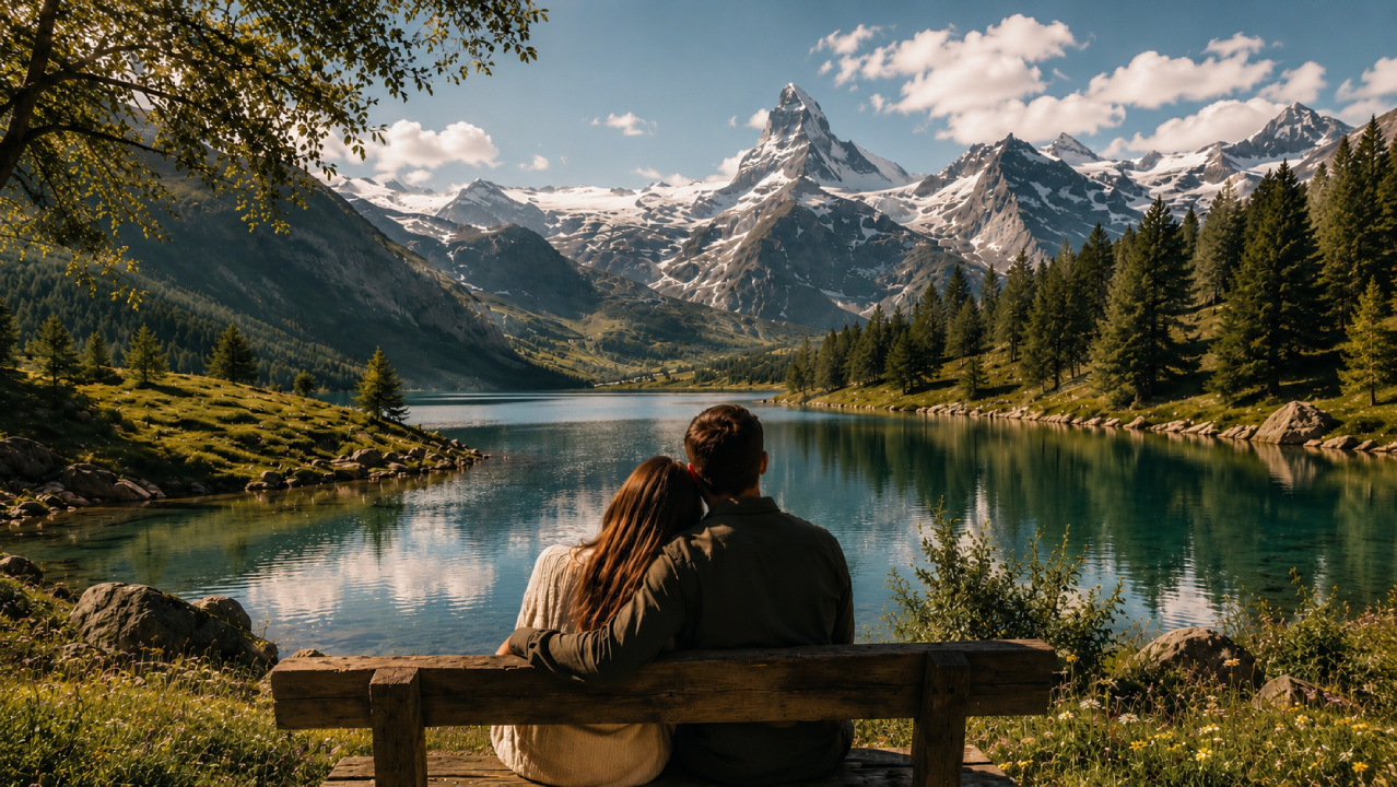 Honeymoon holiday in Switzerland